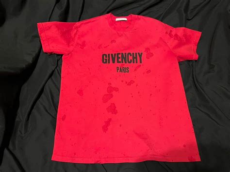 givenchy destroyed t shirt fake vs real